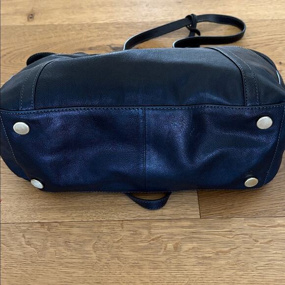 Fossil EUC Gwen Large Black Leather Tote Bag - Picture 9 of 9